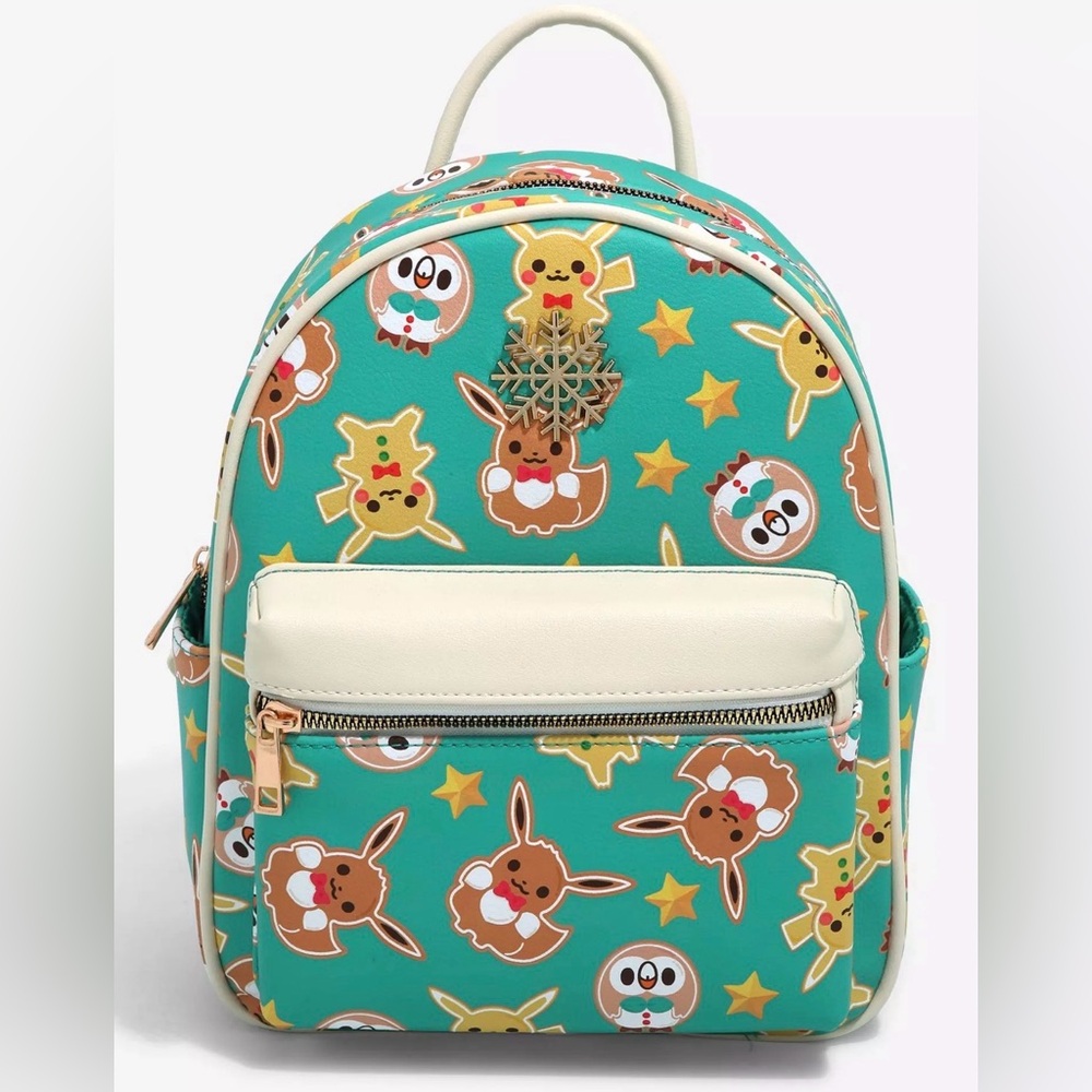 Pokémon Gingerbread Holiday Mini Backpack - BIOWORLD BoxLunch Exclusive